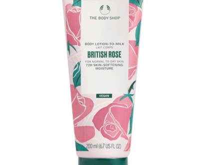 The Body Shop Telové mlieko pre normálnu až suchú pokožku British Rose (Body Lotion) 200 ml