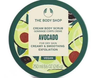 The Body Shop Vyhladzujúci telový peeling pre suchú pokožku Avocado (Body Scrub) 240 ml