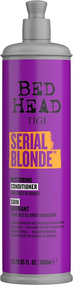 Tigi Kondicionér pre poškodené blond vlasy Bed Head Serial Blonde (Restoring Conditioner) 400 ml Tigi Kondicionér pre poškodené blond vlasy Bed Head Serial Blonde (Restoring Conditioner) 400 ml