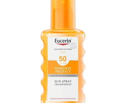 Eucerin Transparentný sprej na opaľovanie SPF 50 (Sun Clear Spray) 200 ml