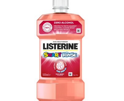 Listerine Ústna voda pre deti s ovocnou príchuťou Smart Rinse Berry 500 ml