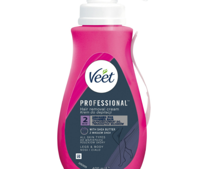 Veet Depilačný krém pre všetky typy pokožky Proffesional ( Hair Removal Cream) 400 ml