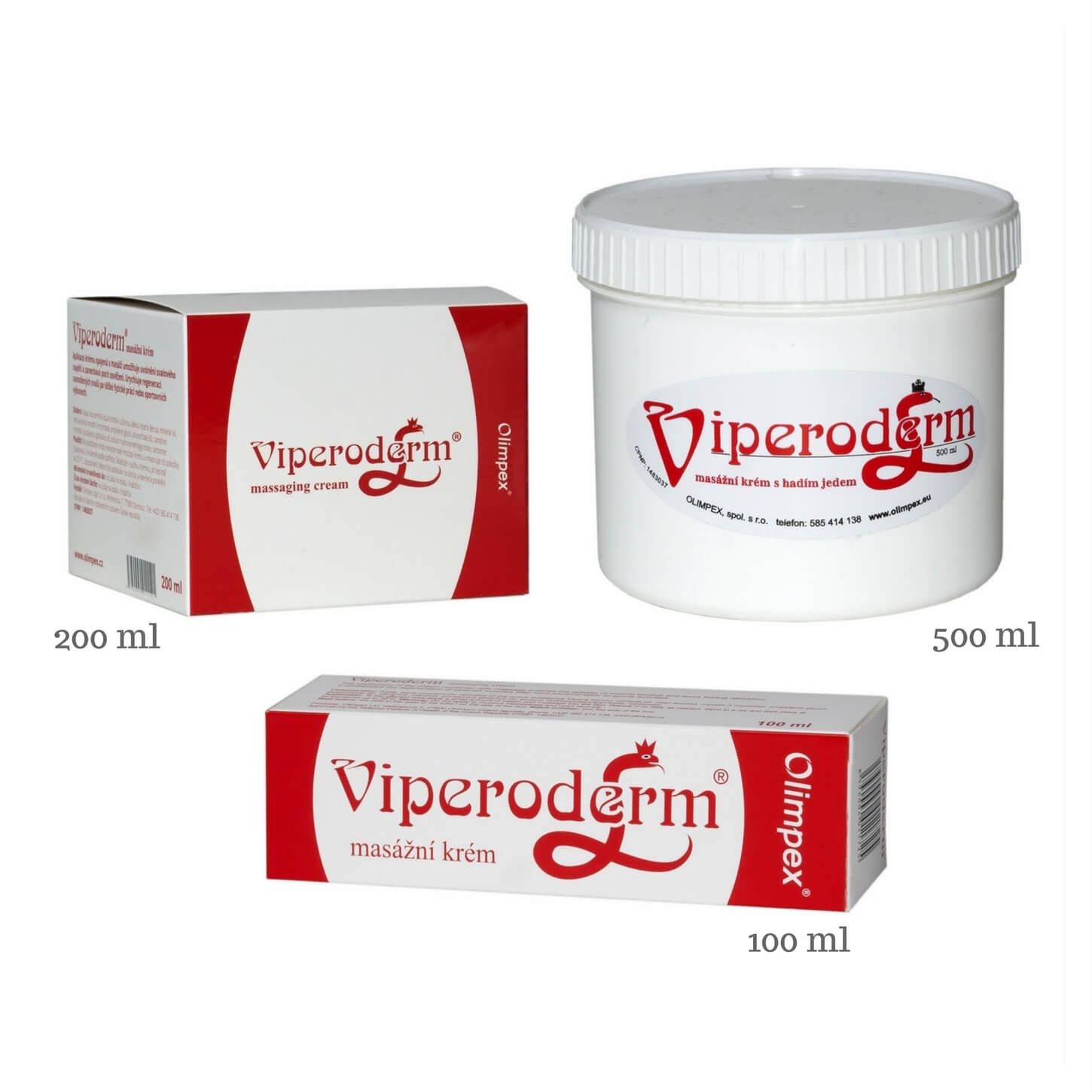 Olimpex s. r. o. Viperoderm 500 ml Olimpex s. r. o. Viperoderm 500 ml