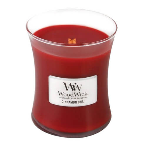WoodWick Vonná sviečka váza Cinnamon Chai 275 g WoodWick Vonná sviečka váza Cinnamon Chai 275 g