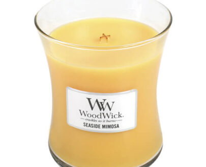 WoodWick Vonná sviečka váza Seaside Mimosa 275 g