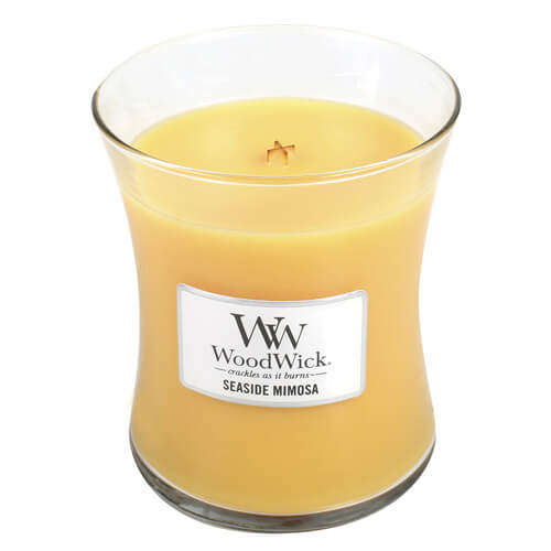 WoodWick Vonná sviečka váza Seaside Mimosa 275 g WoodWick Vonná sviečka váza Seaside Mimosa 275 g