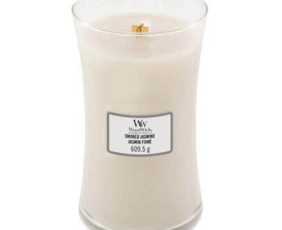 WoodWick Vonná sviečka váza Smoked Jasmine 609