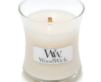 WoodWick Vonná sviečka váza White Honey 85 g