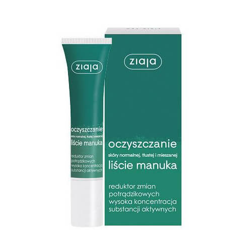 Ziaja Vyhladzujúci denný a nočný krém proti akné Manuka Tree Purifying 15 ml Ziaja Vyhladzujúci denný a nočný krém proti akné Manuka Tree Purifying 15 ml