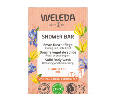 Weleda Kvetinové vonné mydlo Ylang Ylang + Iris (Shower Bar) 75 g