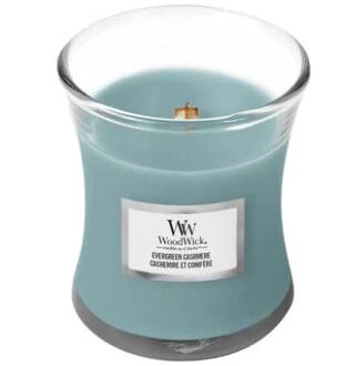 WoodWick Vonná sviečka váza Evergreen Cashmere 85 g