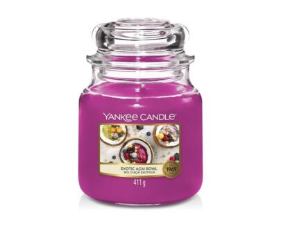 Yankee Candle Aromatická sviečka Classic strednej Exotic Acai Bowl 411 g