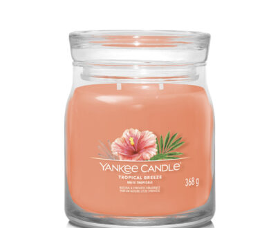 Yankee Candle Aromatická sviečka Signature sklo stredná Tropica l Breeze 368 g
