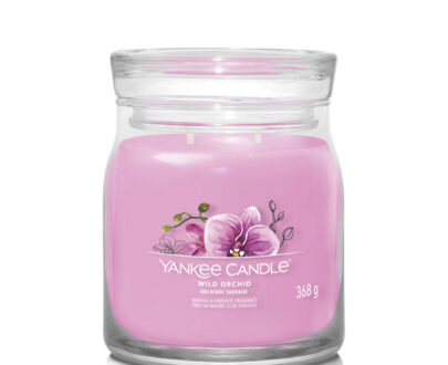 Yankee Candle Aromatická sviečka Signature sklo stredná Wild Orchid 368 g