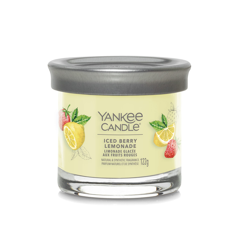 Yankee Candle Aromatická sviečka Signature tumbler malý Iced Berry Lemonade 122 g Yankee Candle Aromatická sviečka Signature tumbler malý Iced Berry Lemonade 122 g