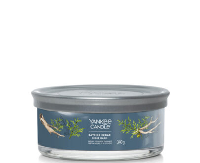 Yankee Candle Aromatická sviečka Signature tumbler stredná Bayside Cedar 340 g
