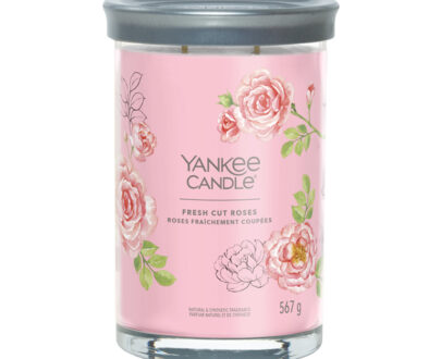 Yankee Candle Aromatická sviečka Signature tumbler veľký Fresh Cut Rose s 567 g