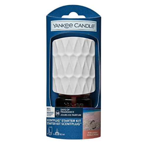 Yankee Candle Elektrický difuzér do zásuvky Organic Kit Pink Sands 18 Yankee Candle Elektrický difuzér do zásuvky Organic Kit Pink Sands 18
