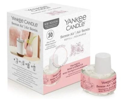 Yankee Candle Náplň do difuzéra Serene Air Tranquil Rose & Hibiscus 17 ml