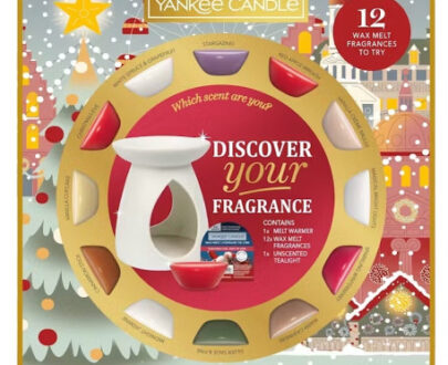 Yankee Candle Vianočná darčeková sada aromalampa