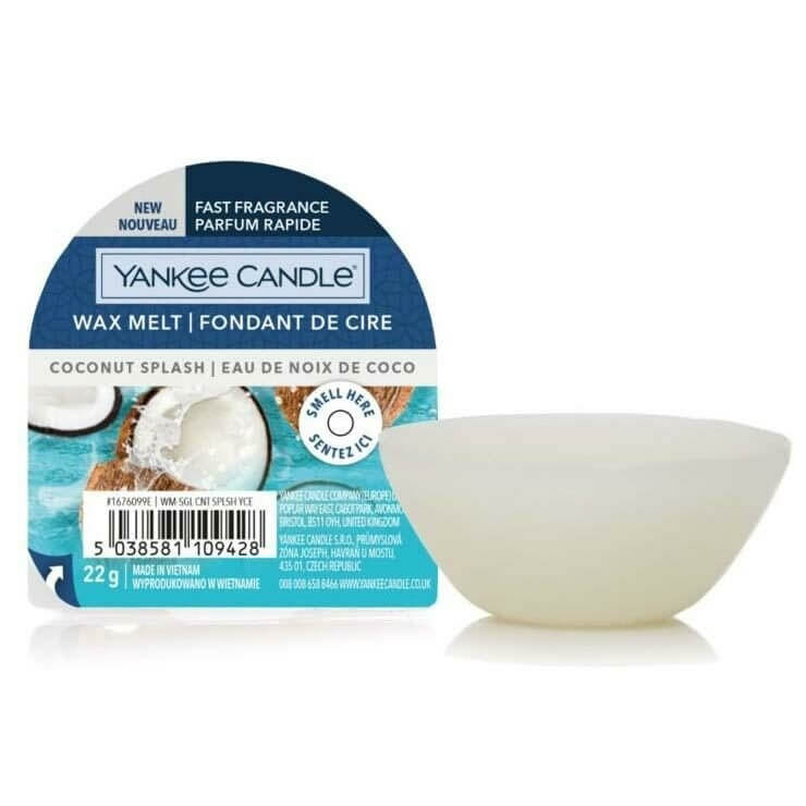 Yankee Candle Vonný vosk Coconut Splash (New Wax Melt) 22 g Yankee Candle Vonný vosk Coconut Splash (New Wax Melt) 22 g