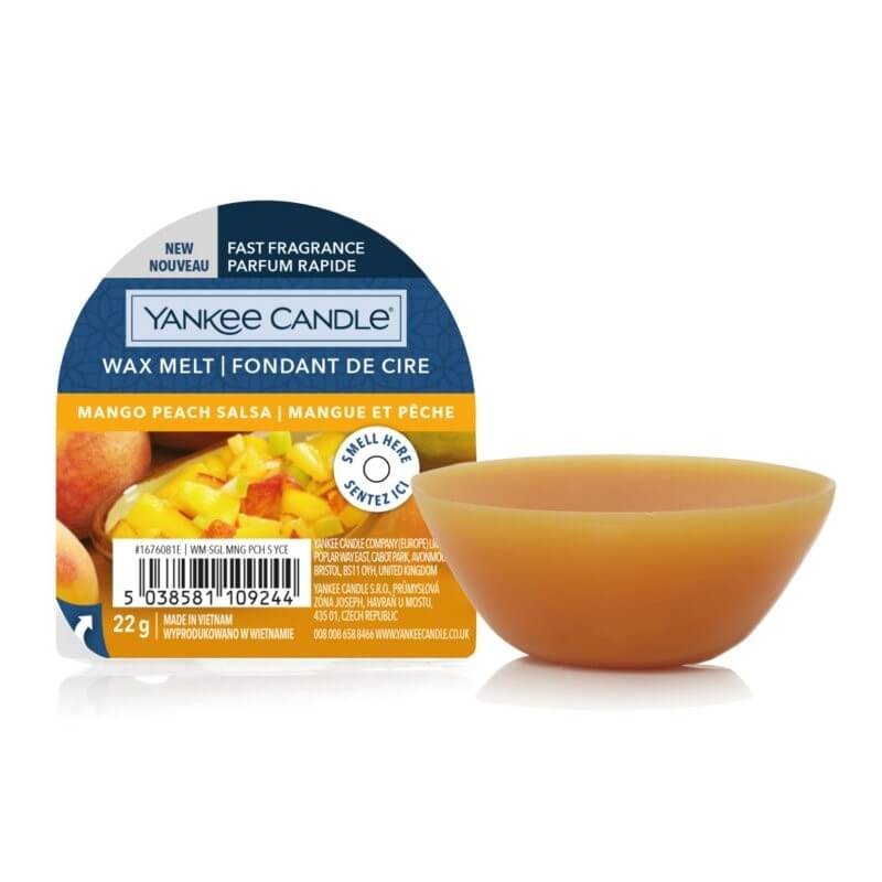 Yankee Candle Vonný vosk Mango Peach Salsa (New Wax Melt) 22 g Yankee Candle Vonný vosk Mango Peach Salsa (New Wax Melt) 22 g