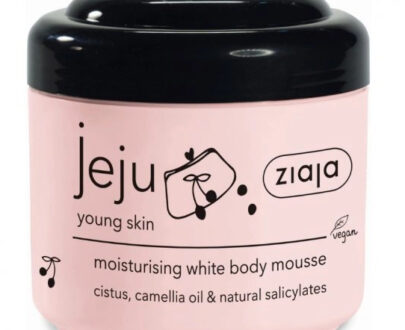 Ziaja Biela telová pena Jeju Young Skin (Moisturising White Body Mousse) 200 ml