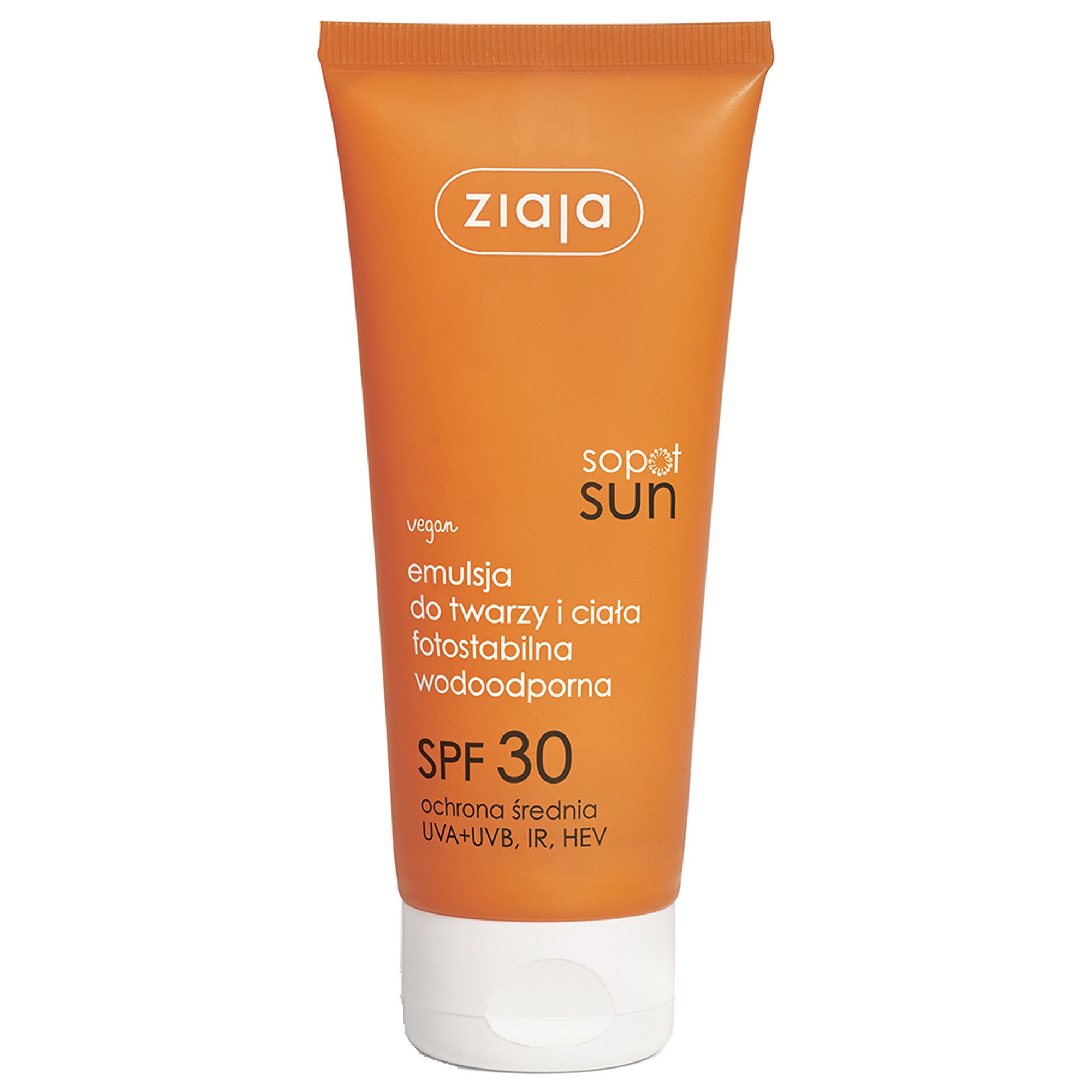 Ziaja Emulzia na opaľovanie na tvár a telo SPF 30 Sun (Sun Emulsion) 100 ml Ziaja Emulzia na opaľovanie na tvár a telo SPF 30 Sun (Sun Emulsion) 100 ml