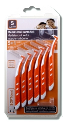 Softdent Medzizubná kefka S 0 Softdent Medzizubná kefka S 0