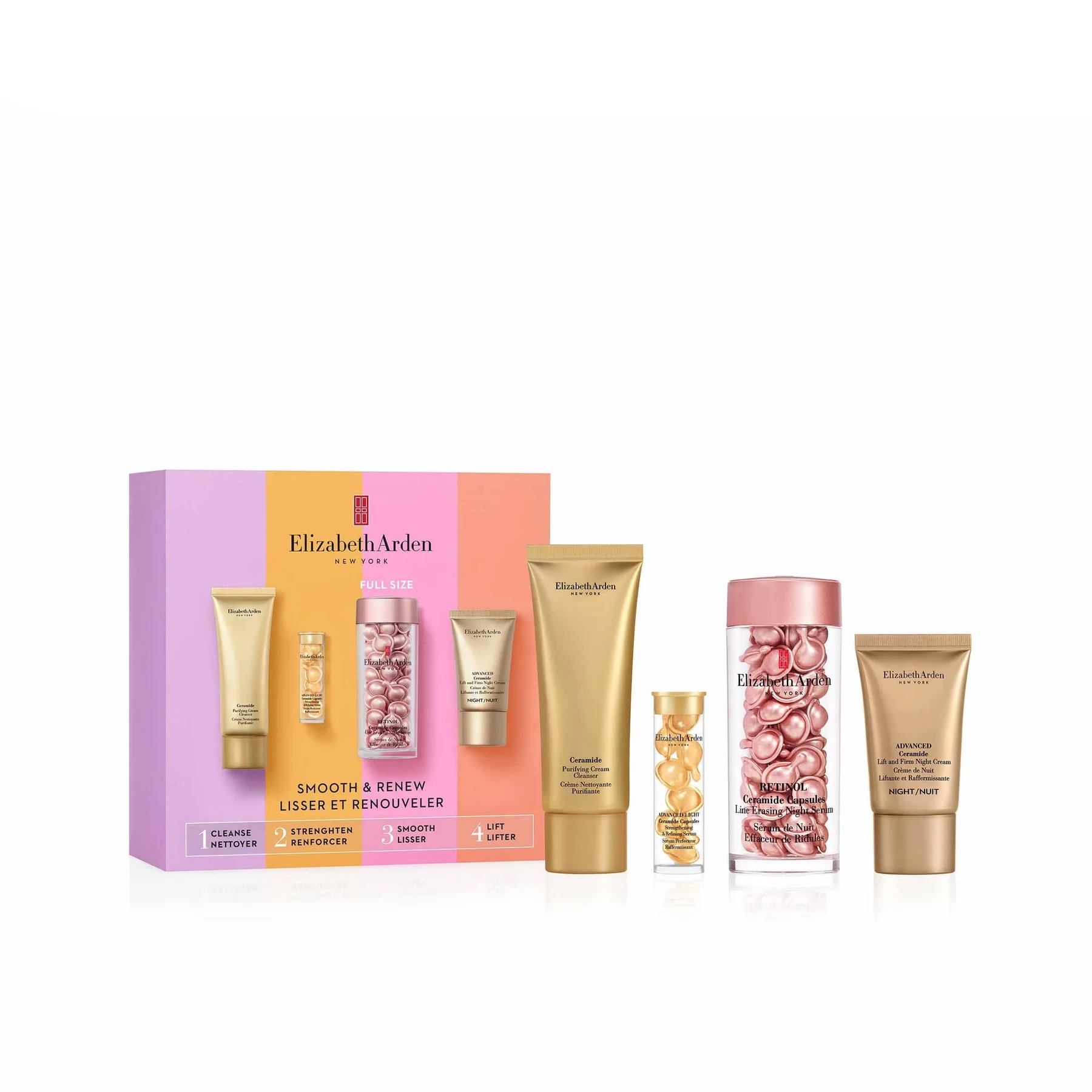Elizabeth Arden Darčeková sada pleťovej starostlivosti Smooth & Renew Set Elizabeth Arden Darčeková sada pleťovej starostlivosti Smooth & Renew Set