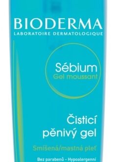 Bioderma Sébium čistiaci penivý gél na mastnú pleť 200 ml