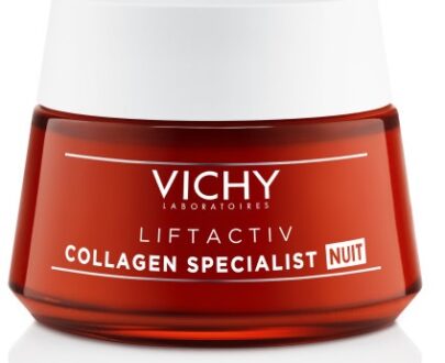 Vichy Liftactiv Collagen Specialist nočný krém proti vráskam 50 ml