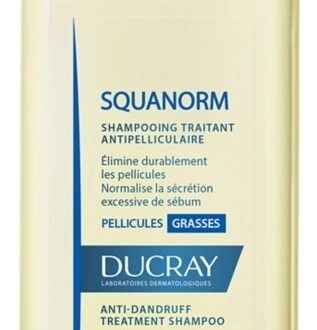 Ducray Squanorm šampón proti mastným lupinám 200 ml
