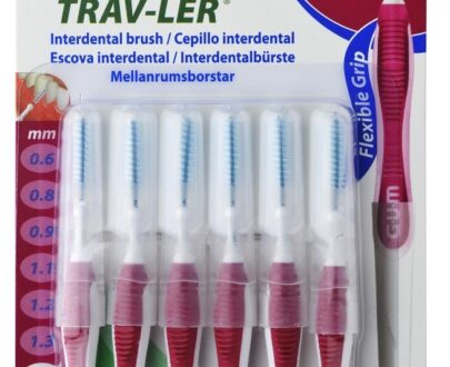 Gum Travler medzizubné kefky 1