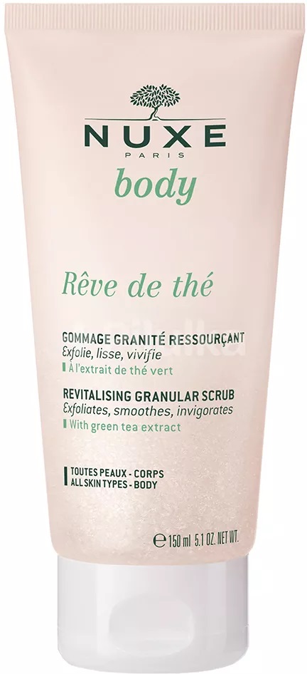 Nuxe Rêve de thé revitalizačný telový peeling 150 ml Nuxe Rêve de thé revitalizačný telový peeling 150 ml