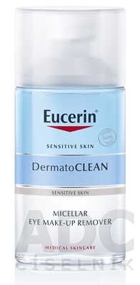 Eucerin odličovač voděodolného očného make-upu DermatoCLEAN 125 ml Eucerin odličovač voděodolného očného make-upu DermatoCLEAN 125 ml