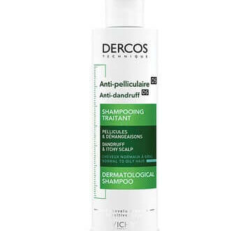 Vichy Dercos Anti-Dandruff šampón proti lupinám pre normálne až mastné vlasy Anti-Dandruff Regulating Treatment Shampoo 390 ml