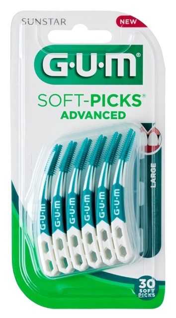 GUM Soft Picks Advanced medzizubné kefky Large 30 ks GUM Soft Picks Advanced medzizubné kefky Large 30 ks