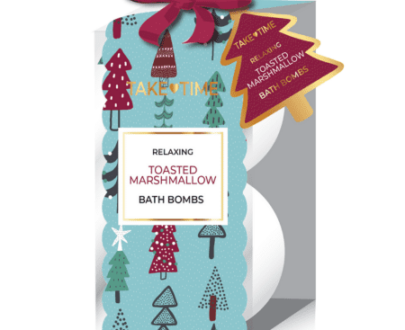 TAKE TIME Bomby do kúpeľa toasted marshmallow 2 x 100 g