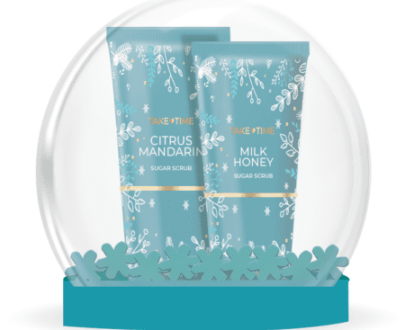 TAKE TIME Cukrový peeling duo darčekový set