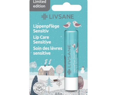 LIVSANE Balzam na pery sensitive limitovaná edícia Vianoce 4