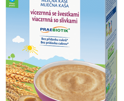 Hipp BIO Mliečna kaša viaczrnná so slivkami 250 g