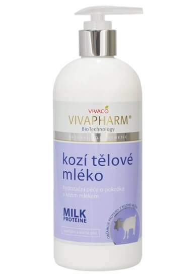 Vivapharm Kozie telové hydratačné mlieko 400 ml Vivapharm Kozie telové hydratačné mlieko 400 ml