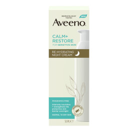 Aveeno Calm+Restore Rehydratačný nočný krém