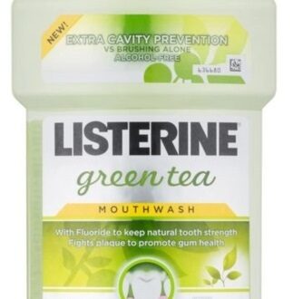 Listerine Green Tea ústna voda na posilnenie skloviny 500 ml