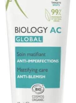 A-DERMA Zmatňujúca starostlivosť proti nedokonalostiam pleti Biology AC Global (Anti-Blemish Mattifying Care) 40 ml