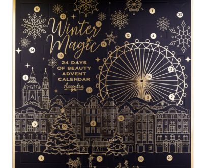 Accentra Adventný kalendár Winter Magic Noir