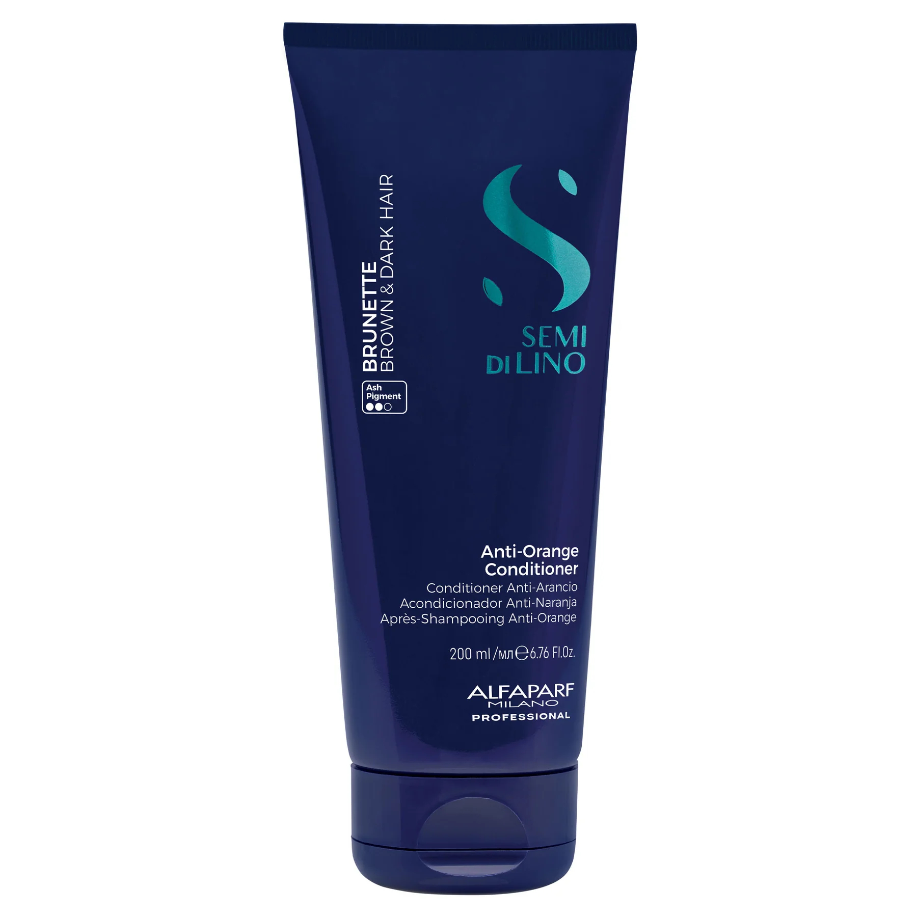 Alfaparf Milano Kondicionér neutralizujúci oranžové tóny Semi Di Lino Brunette (Anti-Orange Conditioner) 200 ml Alfaparf Milano Kondicionér neutralizujúci oranžové tóny Semi Di Lino Brunette (Anti-Orange Conditioner) 200 ml