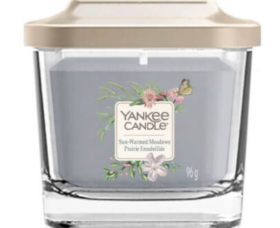 Yankee Candle Aromatická sviečka malá hranatá Sun-Warmed Meadows 96 g