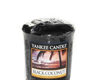 Yankee Candle Aromatická votívny sviečka Black Coconut 49 g